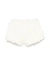 Douuod Shorts Con Applicazione A Fiori In Cream