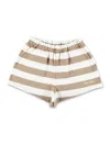 Douuod Shorts Stripes In Brown