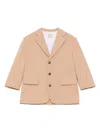 Douuod Long-sleeved Suit Jacket In Neutrals