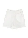 Douuod Stretch-cotton Elasticated Shorts In White