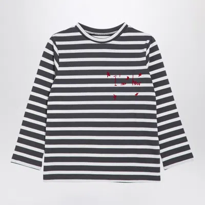 Douuod Striped Cotton Jersey T-shirt For Women In Multi