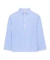 Douuod Striped Shirt In Blue