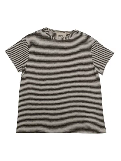 Douuod Kids' Striped T-shirt In Multicolor
