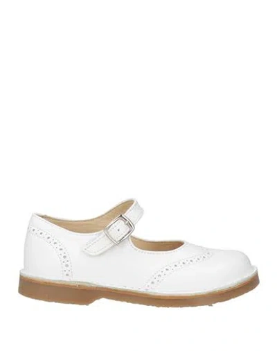 Douuod Babies'  Toddler Ballet Flats White Size 10c Leather