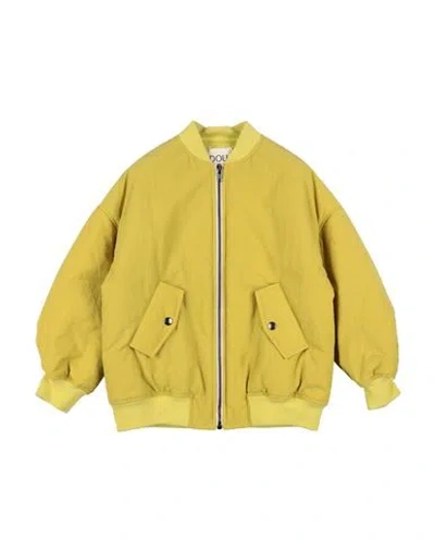 Douuod Babies'  Toddler Boy Jacket Lime Green Size 6 Polyamide, Cotton