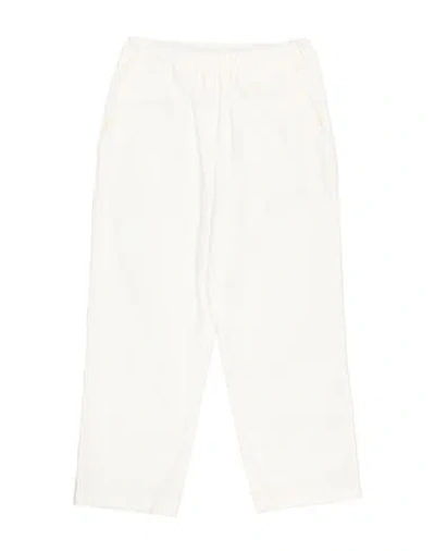 Douuod Babies'  Toddler Boy Pants White Size 6 Cotton, Elastane