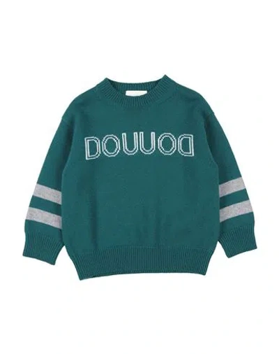 Douuod Babies'  Toddler Boy Sweater Emerald Green Size 6 Wool, Cashmere