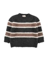 Douuod Toddler Boy Sweater Grey Size 4 Acrylic, Wool, Polyamide, Alpaca Wool, Elastane In Grey