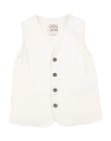 Douuod Toddler Boy Tailored Vest Off White Size 6 Viscose, Elastane In White