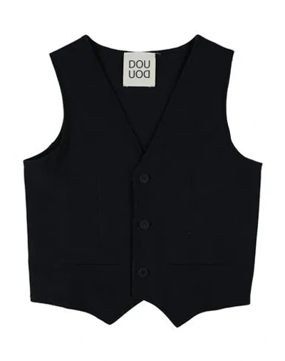 Douuod Kids'  Toddler Boy Tailored Vest Steel Grey Size 6 Cotton, Elastane