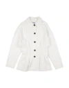 Douuod Toddler Girl Jacket White Size 6 Cotton In White