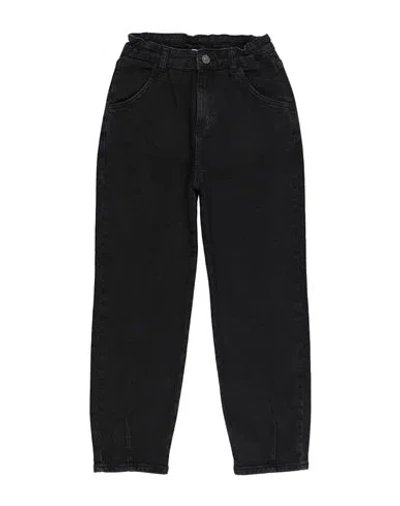 Douuod Babies'  Toddler Girl Jeans Black Size 6 Cotton, Elastane