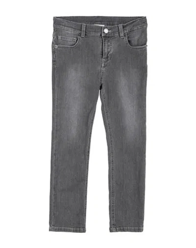 Douuod Babies'  Toddler Girl Jeans Grey Size 6 Cotton, Elastane In Gray