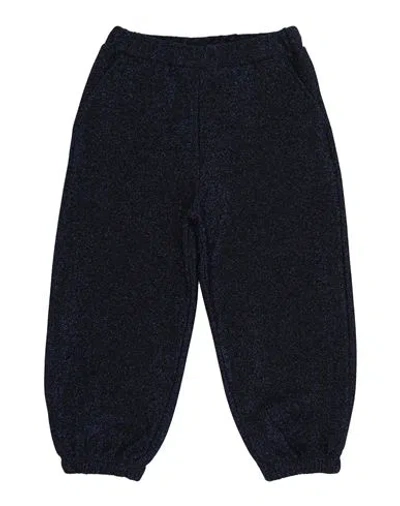 Douuod Babies'  Toddler Girl Pants Blue Size 6 Polyester, Viscose, Metallic Polyester, Rubber