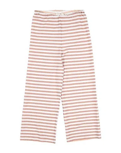 Douuod Babies'  Toddler Girl Pants Copper Size 3 Viscose, Polyester, Polyamide, Elastane In Orange