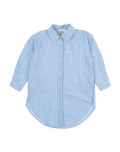 Douuod Babies'  Toddler Girl Shirt Sky Blue Size 6 Cotton