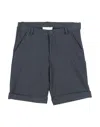 Douuod Babies'  Toddler Girl Shorts & Bermuda Shorts Charcoal Size 4 Cotton, Elastane In Grey