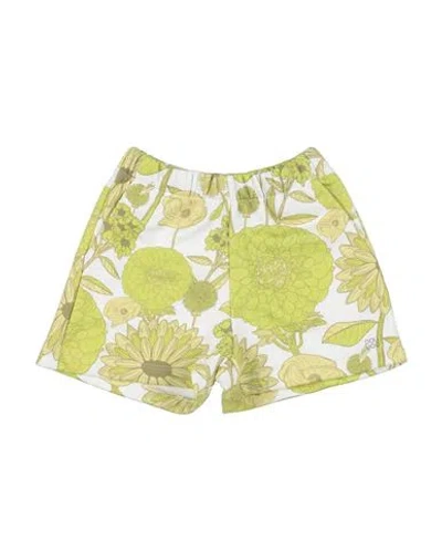 Douuod Babies'  Toddler Girl Shorts & Bermuda Shorts Lime Green Size 6 Cotton, Polyester In Multi