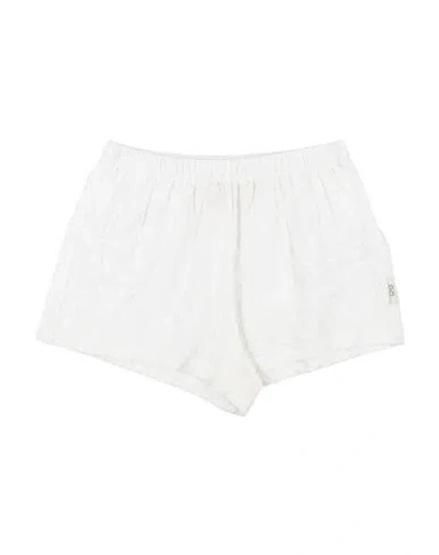 Douuod Babies'  Toddler Girl Shorts & Bermuda Shorts White Size 6 Cotton, Elastane