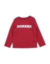 Douuod Toddler Girl Sweater Red Size 4 Cotton, Acrylic, Synthetic Fibers, Viscose, Polyester In Red