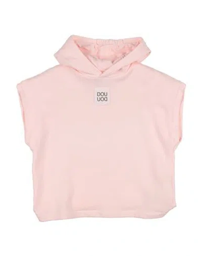 Douuod Babies'  Toddler Girl Sweatshirt Light Pink Size 6 Cotton