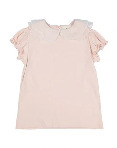 Douuod Babies'  Toddler Girl T-shirt Blush Size 6 Cotton In Pink