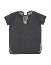 Douuod Babies'  Toddler Girl Top Black Size 6 Cotton