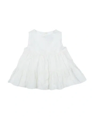 Douuod Babies'  Toddler Girl Top Ivory Size 6 Polyester In White