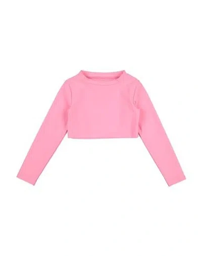 Douuod Babies'  Toddler Girl T-shirt Pink Size 4 Polyamide, Elastane