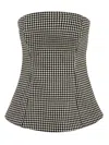 Douuod Top Black In Gray