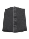 Douuod Denim Top In Grey