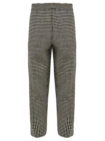 Douuod Trousers Black In Brown