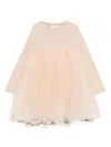 Douuod Tulle Dress In Neutrals