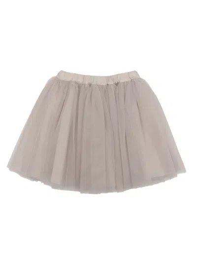 Douuod Kids' Tulle Skirt In Grey