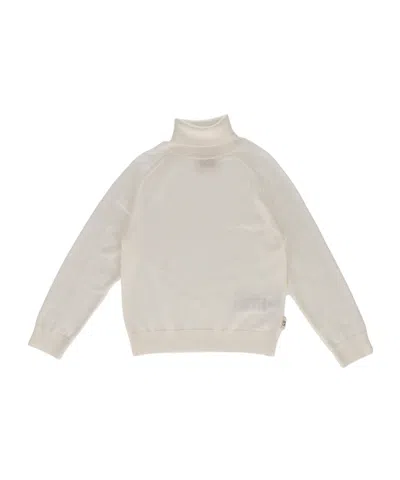 Douuod Turtleneck Raglan-sleeve Sweater In Neutral