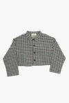 Douuod Two-tone Checked Shirt