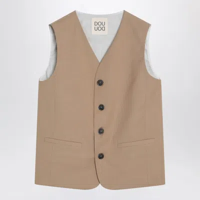 DOUUOD VEST CUBO BROWN