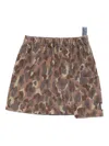 Douuod Victory Spotted Skirt In Brown