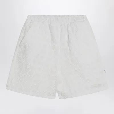 DOUUOD WHITE COTTON SHORTS