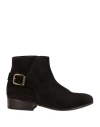 Douuod Woman Ankle Boots Dark Brown Size 6 Soft Leather In Brown