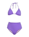 Douuod Woman Bikini Light Purple Size 4 Recycled Polyamide, Elastane