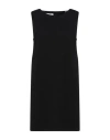 Douuod Woman Mini Dress Black Size 6 Viscose, Polyamide, Elastane In Black