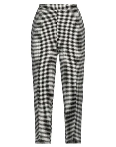 Douuod Woman Pants Black Size 8 Virgin Wool