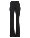 Douuod Woman Pants Black Size 8 Viscose, Polyamide, Elastane