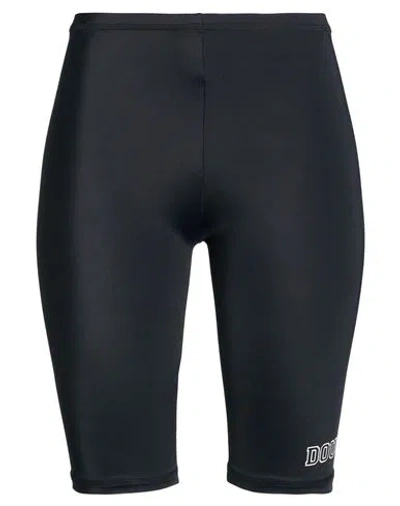 Douuod Woman Shorts & Bermuda Shorts Black Size L Recycled Polyamide, Elastane