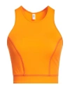 Douuod Woman Top Orange Size S Recycled Polyamide, Elastane In Orange