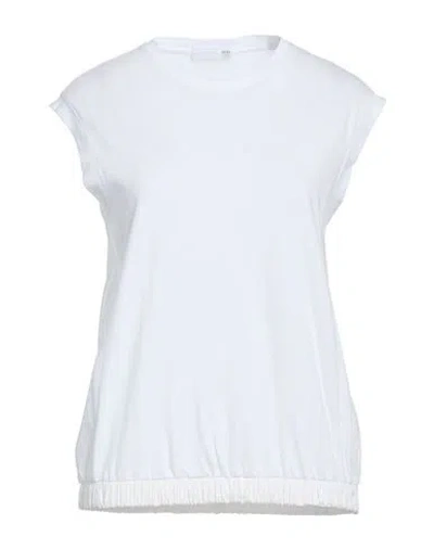 Douuod Woman T-shirt White Size M Cotton