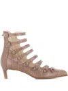 Dove Nuotano Gli Squali 45mm Leather Boots In Neutral