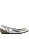Dove Nuotano Gli Squali Becky Ballet Flats In Multi
