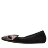 Dove Nuotano Gli Squali Flat Shoes Black In Nero Scuri